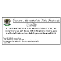 Audiência Pública - Lei Orçamentária Anual