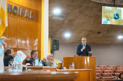 Palestra do Professor Carlos José