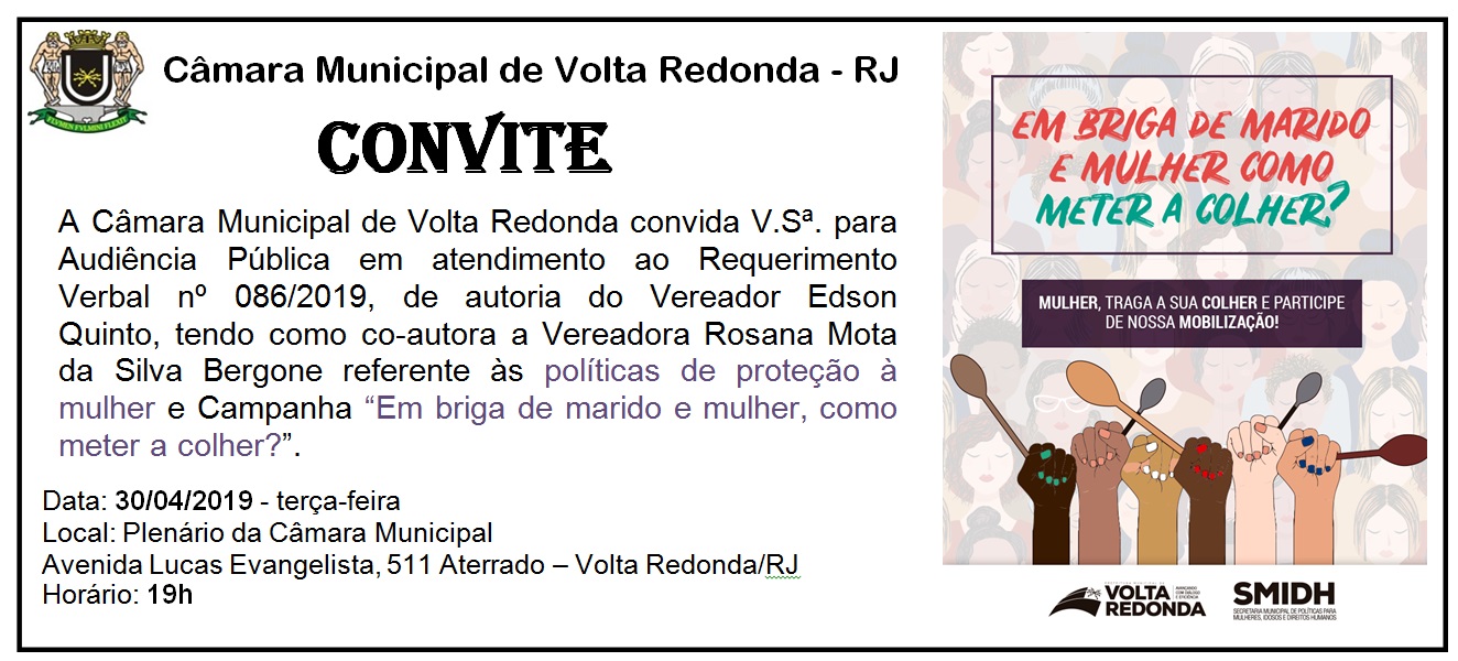 Audiência Pública "Políticas de Proteção à Mulher"
