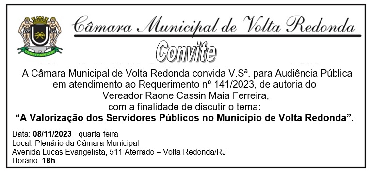 Audiência Pública - Valorização do Servidor Municipal