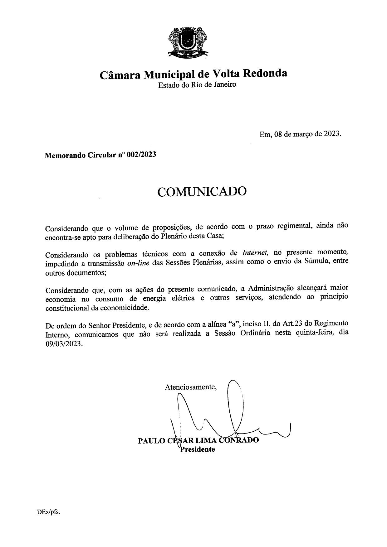 Comunicado