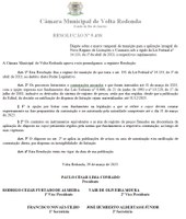 RESOLUÇÃO Nº 5.438