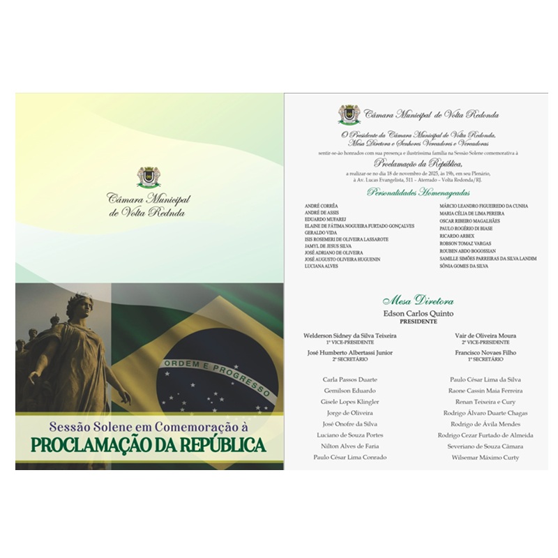 Sessão Solene - Proclamação da República